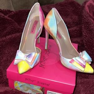 Tie Dye Pastel Betsey Johnson Shoes